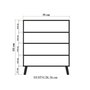 Hanah Home Form - 1048 Conjunto Muebles Recibidor Zapatero Banco Almacenamiento Tablero Melamina Patas Madera Sonomo Azul Oscuro